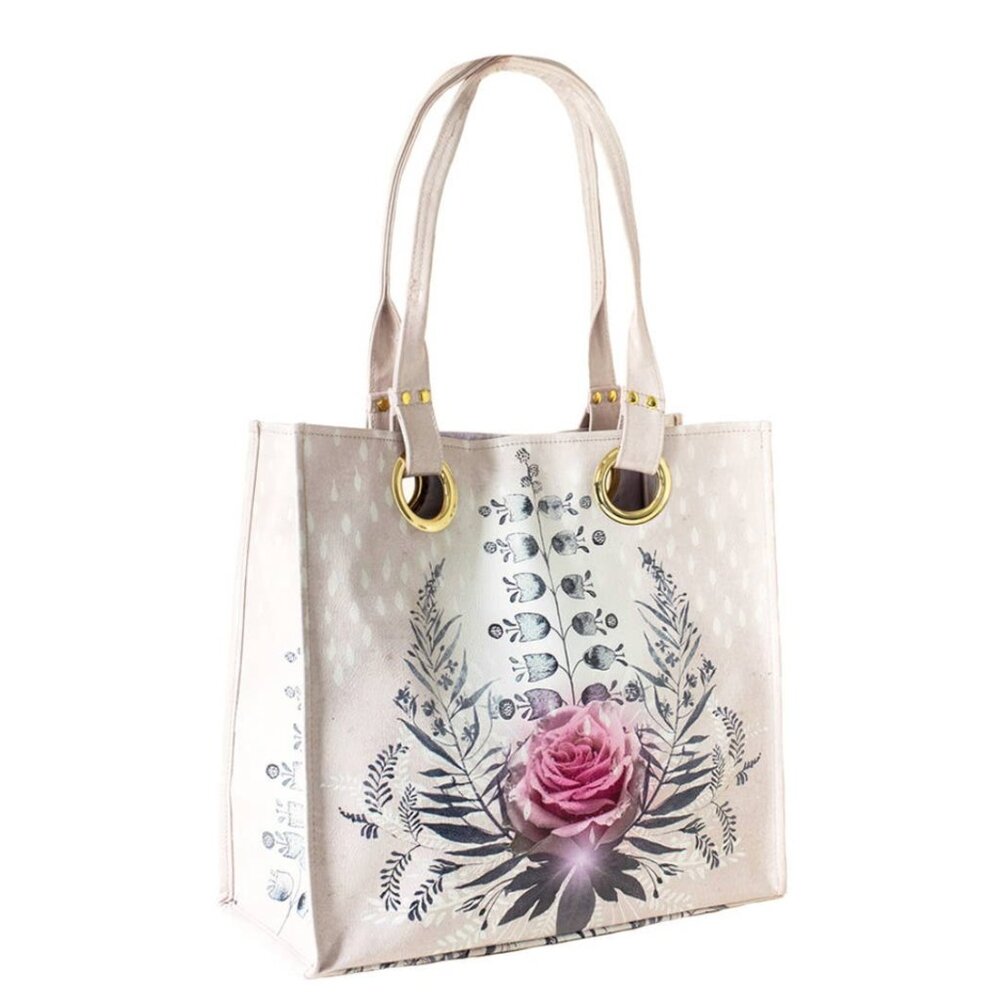 Papaya "In The Flow" Luxe Tote Bag Purse Shoulder Travel Beach Women's Yoga NEW!